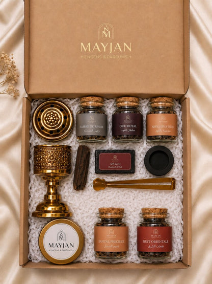 Coffret Découverte MayJan – L'Art du Bakhoor Oriental